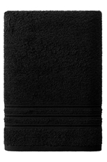 Полотенце Самойловский текстиль Верона черное махровое 400г, 50 x 90см