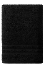 Полотенце Самойловский текстиль Верона черное махровое 400г, 50 x 90см