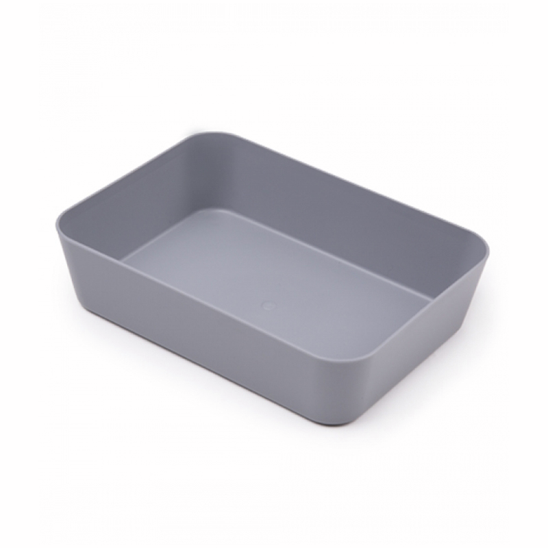 Лоток Стамм серый для канцелярии, 13 x 17см