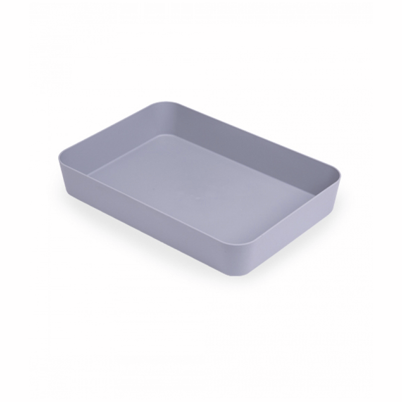 Лоток Стамм серый для канцелярии, 18 x 26см