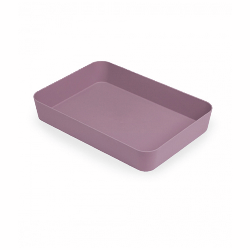 Лоток Стамм бордовый для канцелярии, 18 x 26см