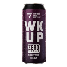 Напиток энергетический Fitness Food Factory WK Up Вишня-кола без сахара, 450мл