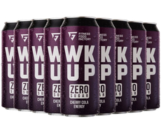 Напиток энергетический Fitness Food Factory WK Up вишня-кола, 450мл x 12 шт