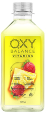 Вода Oxy Balance Vitamins Ананас-земляника без сахара негазированная, 400мл