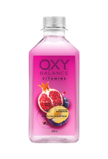 Вода Oxy Balance Vitamins гранат-слива, 400мл x 9 шт