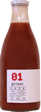 Сок Тихвинский уездъ мультиовощной детокс 01, 1л