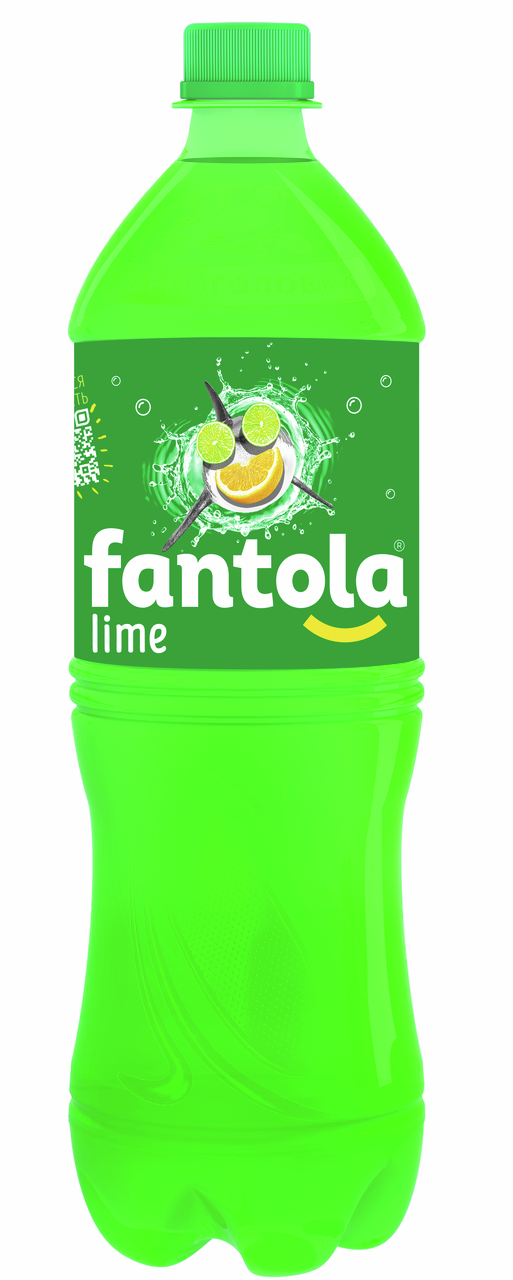 Напиток Fantola газированный лайм, 1л x 12 шт