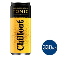 Напиток Chillout Premium English Tonic сильногазированный, 330мл