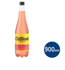 Напиток Chillout Bitter Tonic Грейпфрут сильногазированный, 900мл