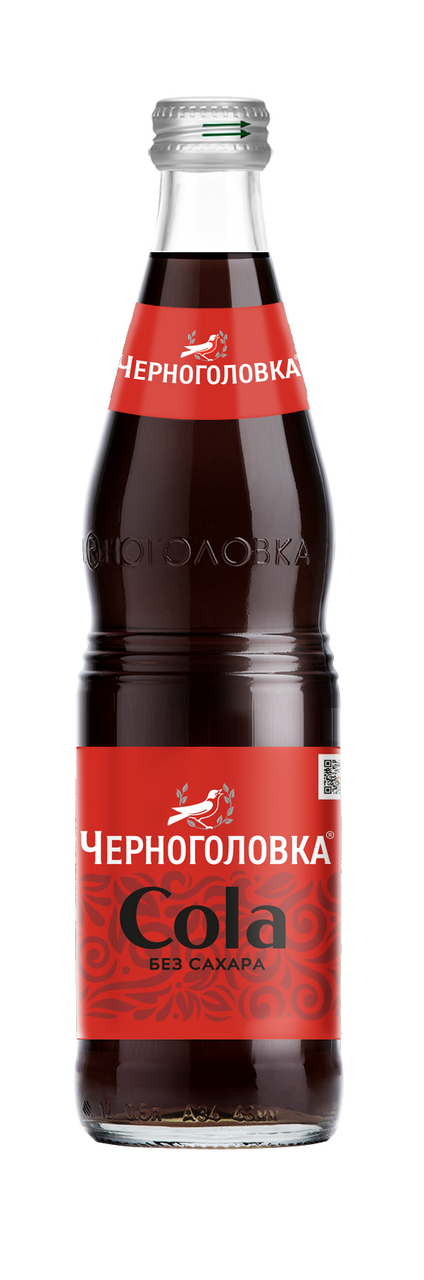 Напиток Черноголовка Кола без сахара сильногазированный, 500мл
