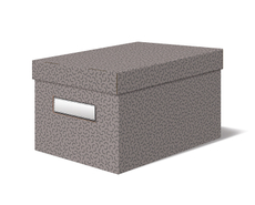 Коробка Лакарт Дизайн Basic для хранения коричневая размер S, 2шт