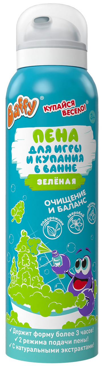 Изображение товара Пена для купания детская Baffy в ассортименте, 200мл
