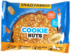 Печенье протеиновое Snaq Fabriq Арахис-соленая карамель без сахара, 35г