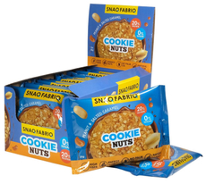 Печенье Snaq Fabriq арахис-соленая карамель без сахара, 35г x 12 шт