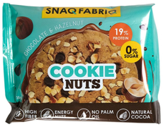 Печенье протеиновое Snaq Fabriq Шоколад-фундук без сахара, 35г