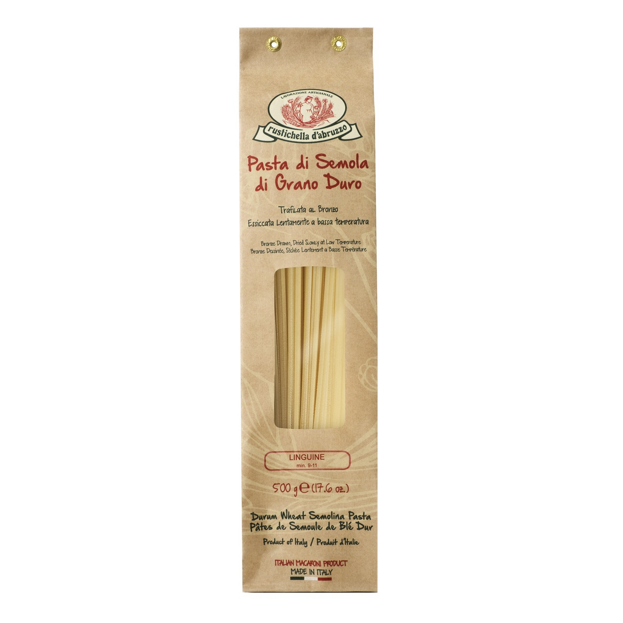 Изображение товара Макароны спагетти Rustichella d'abruzzo Linguine, 500г