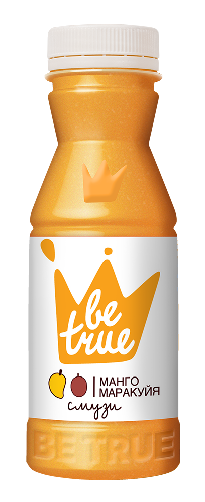 Смузи Be True Манго-маракуйя, 250г