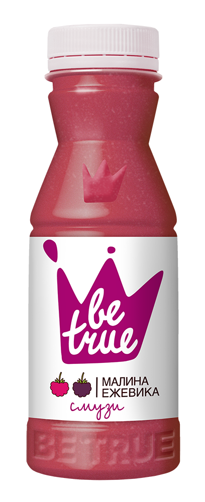 Смузи Be True Малина-ежевика, 250г купить с доставкой на дом, цены в ...