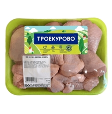 Микс из мяса цыпленка-бройлера Троекурово охлажденный, ~900г