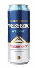 Пиво Weiss Berg пшеничное, 0.45л