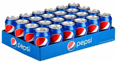 Напиток Pepsi газированный, 330мл x 24 шт