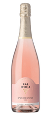 Вино игристое Val D'Oca Prosecco Rose Extra dry Millesimato розовое брют, 0.75л
