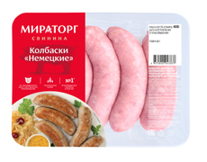 Колбаски Мираторг немецкие свинина охлажденное, 400г