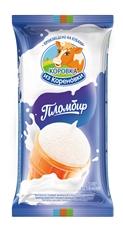 Мороженое Коровка из Кореновки Пломбир вафельный стаканчик, 100г