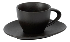 Чайная пара Domenik Rock Black, 200мл