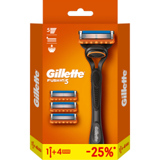 Бритва Gillette Fusion 5 мужская + 3 сменные кассеты