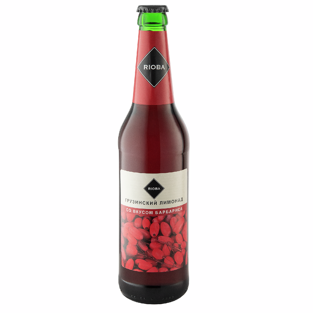 RIOBA Напиток газированный барбарис, 500мл x 20 шт