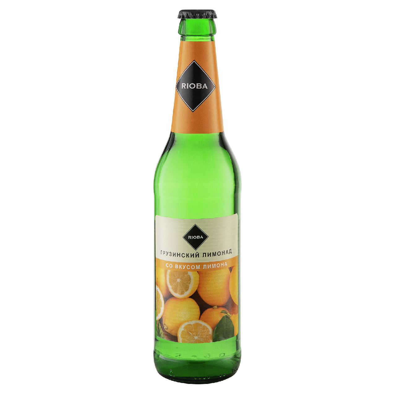 RIOBA Напиток Лимонад со вкусом лимона газированный, 500мл x 20 шт