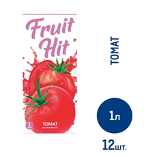 Сок Fruit Hit томат, 1л x 12 шт