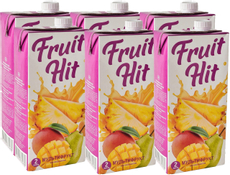 Нектар Fruit Hit мультифруктовый, 2л x 6 шт