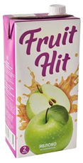 Нектар Fruit Hit яблочный, 2л