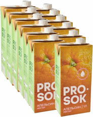Нектар Pro Sok апельсиновый, 1л x 12 шт