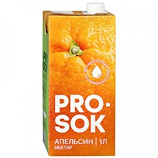 Нектар Pro Sok апельсиновый, 1л x 12 шт