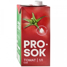 Сок Pro Sok томатный, 1л