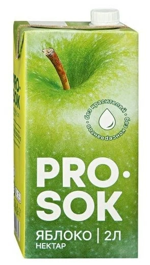 Нектар Pro Sok яблочный, 2л