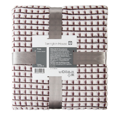 Tarrington House Плед бордовый микрофибра велюровый 280г, 150 x 200см