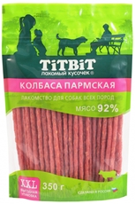 Колбаса Titbit Пармская XXL, 350г
