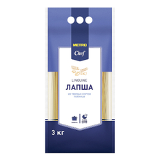 METRO Chef Макароны лапша Linguine высший сорт, 3кг