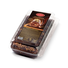 Эклеры Mirel шоколадные заварной крем-соленая карамель, 250г