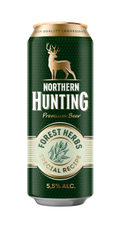 Напиток пивной Northern Hunting Лесные травы, 0.43л