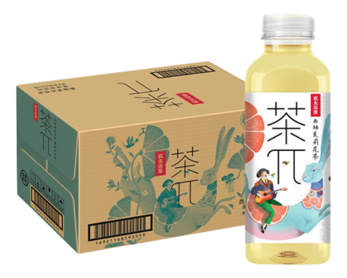 Холодный чай Пи жасминовый со вкусом грейпфрута, 500мл x 15 шт