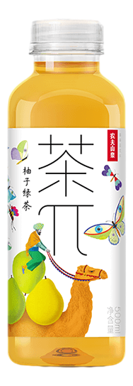 Холодный чай Пи зеленый со вкусом помело, 500мл