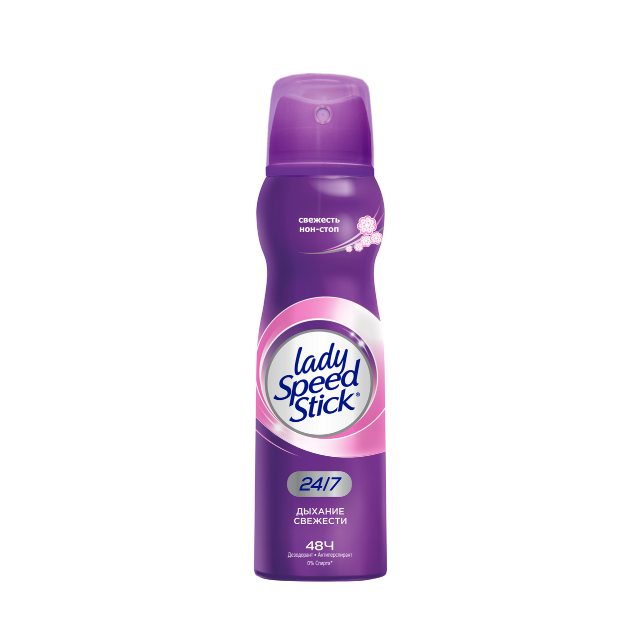 Изображение товара Дезодорант-антиперспирант-спрей Lady Speed Stick Дыхание свежести, 150мл
