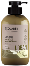 Бальзам Ecolatier питательный для сухих волос авокадо-мальва, 400мл