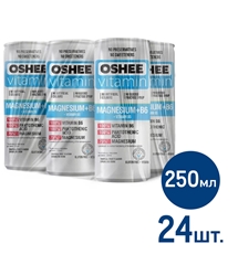 Напиток Oshee витаминный магний+B6, 250мл x 24 шт