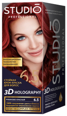Крем-краска Studio Professional 6.5 рубиново-красный, 120мл